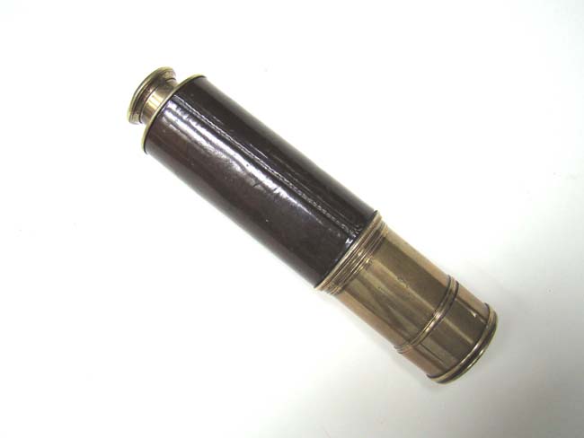 A very nice English Three-Draw Pocket Telescope circa 1840-1850 — image 2